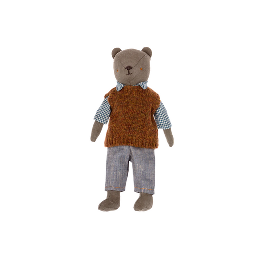 Shirt, slipover and pants, Teddy dad