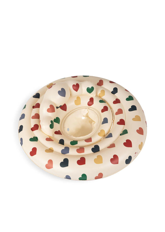 Baby water ring- bon coeur coloré