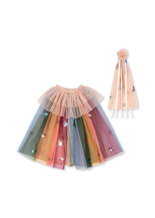 Glitter rainbow costume