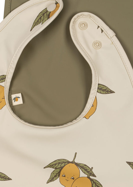 2 pack dinner bib- sweet and sour/aloe