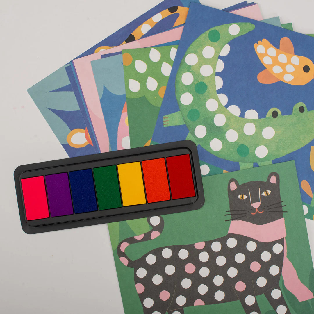 Finger stamps- Les Toupitis