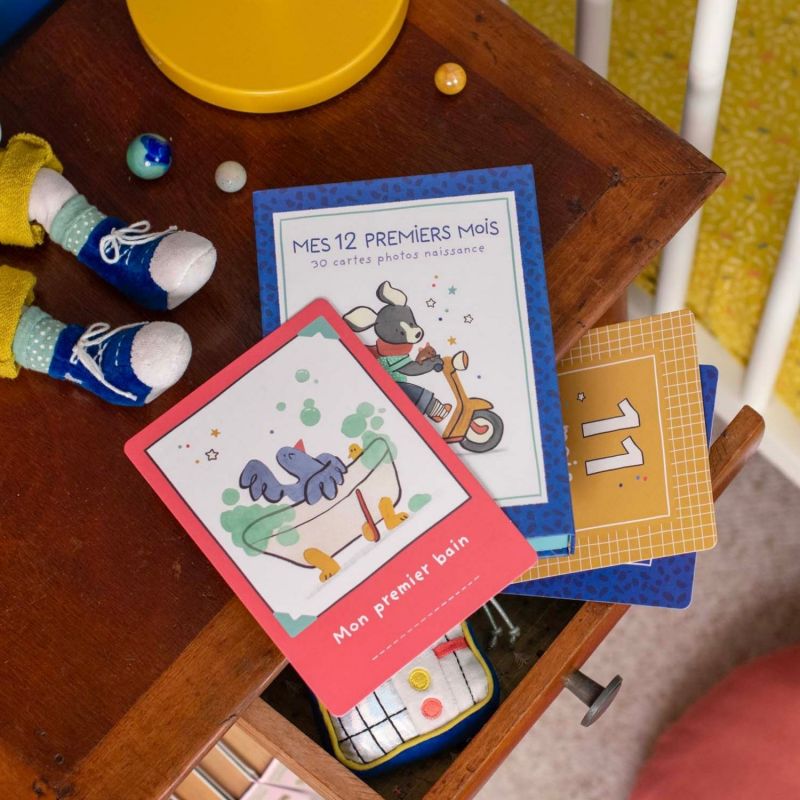 Puce & Pilou, My First 12 Months card