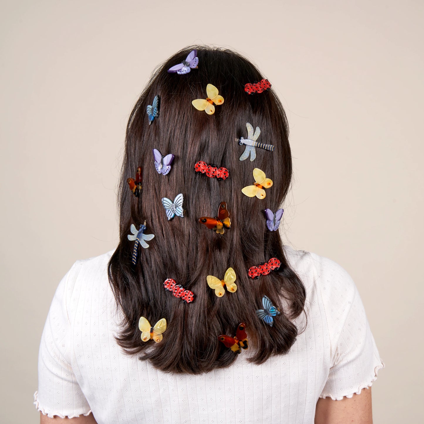 Blue Butterfly Hair Clip