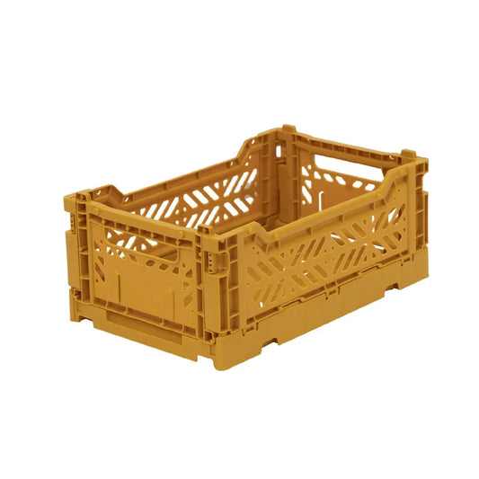 Mini Crate - mustard