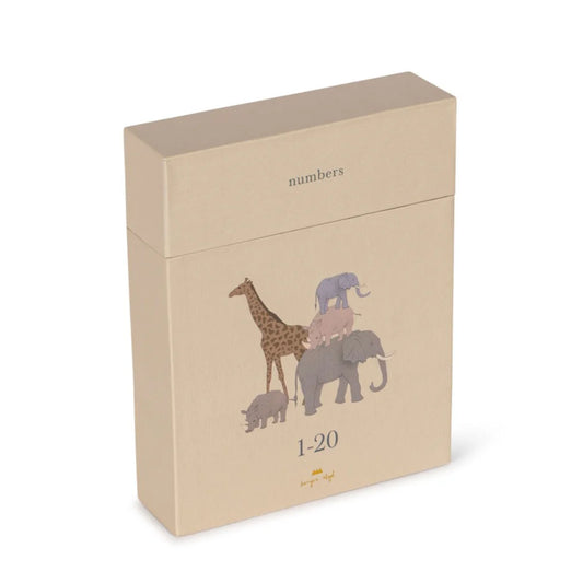 cardboard learning cards fsc - number