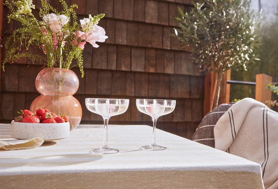 Mizu Coupe Glass - Pack of 2 - Clear