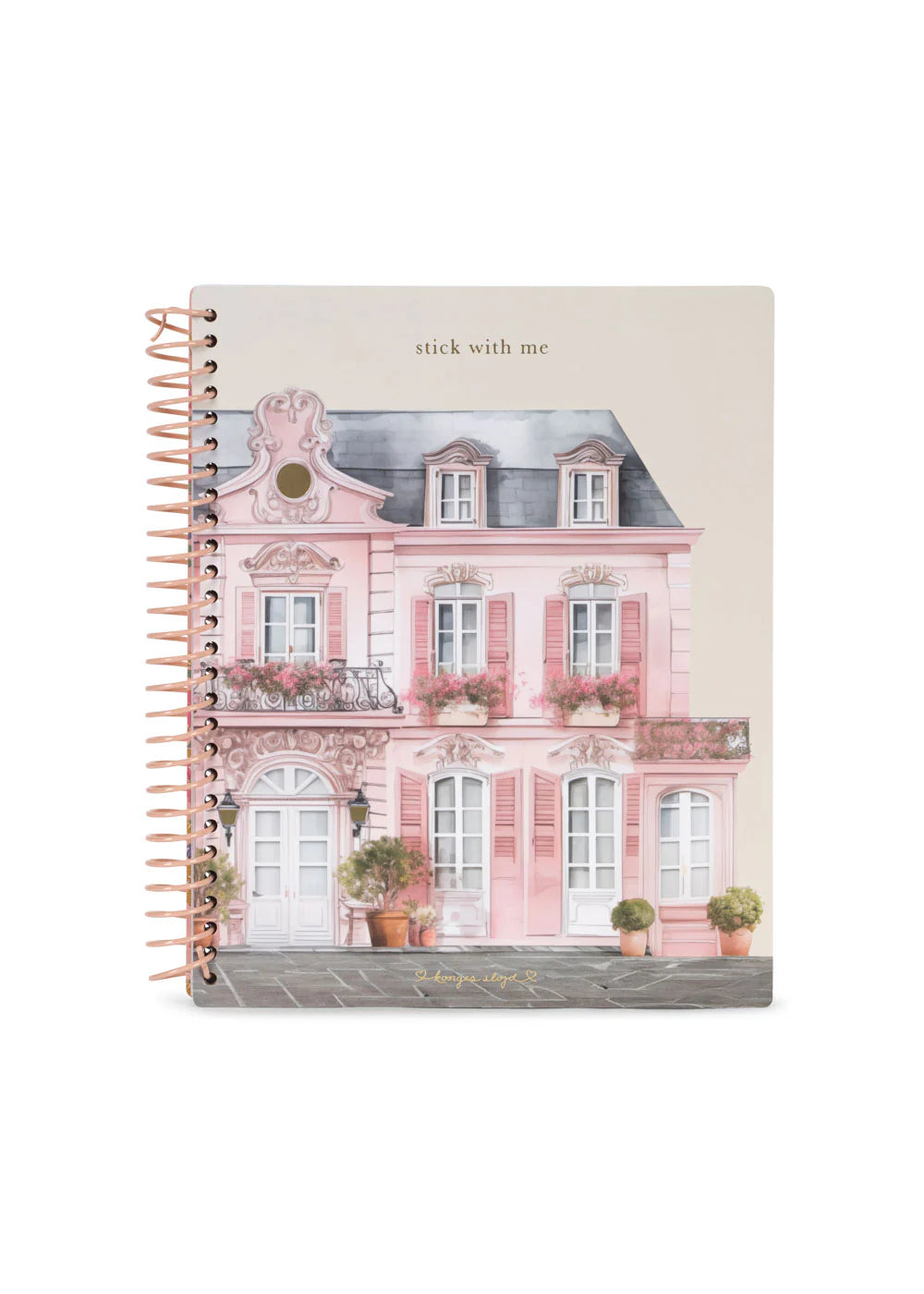 My sticker book - dusty pink