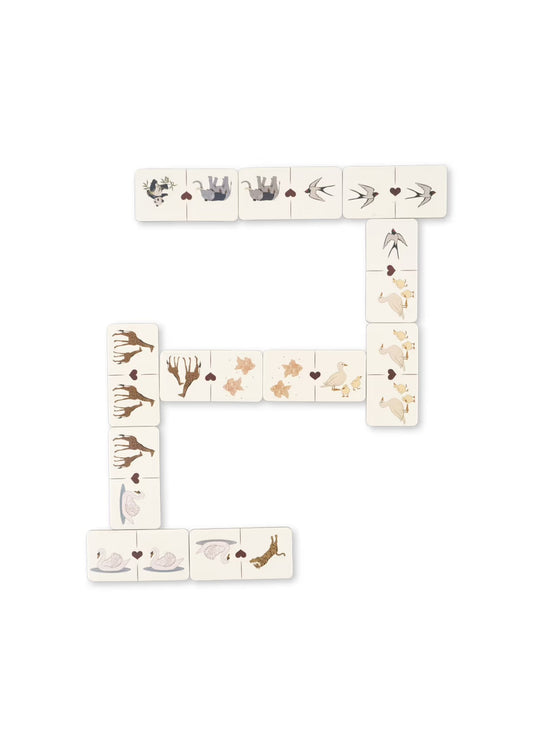 Animal dominoes game FSC