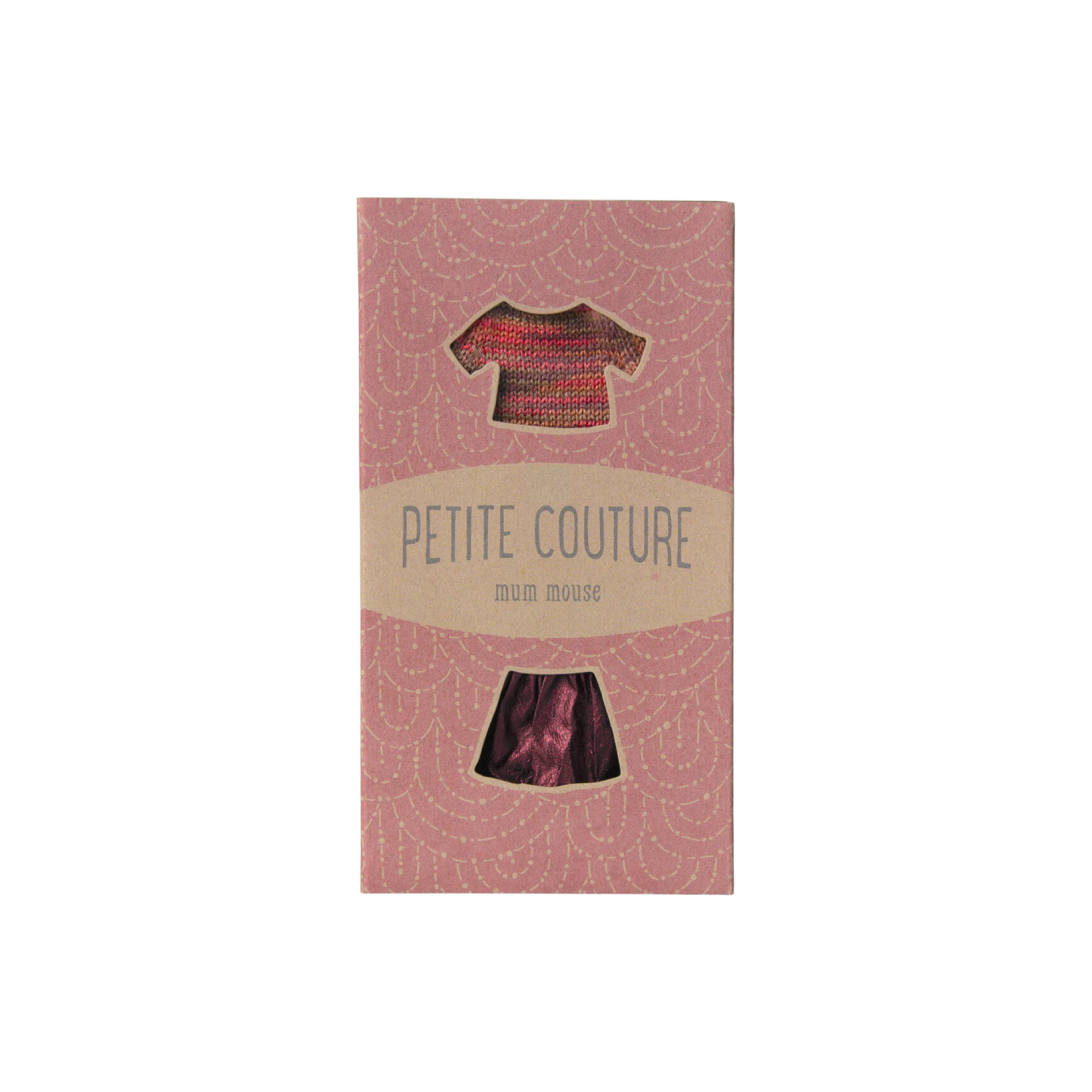 Skirt and knitted blouse, Mum mouse