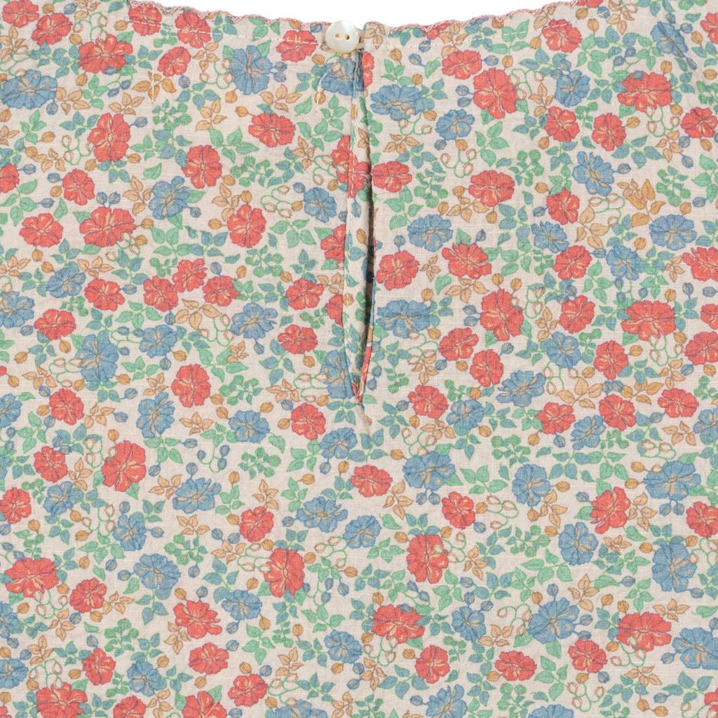 elin bow dress gots - fiola