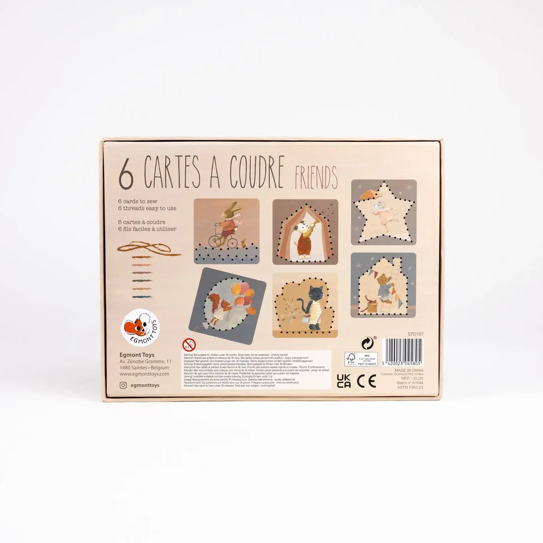 Animal Sewing Cards