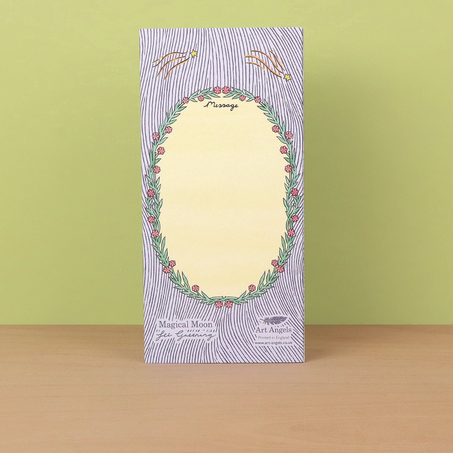 Magical Moon die-cut card by Fee Greening
