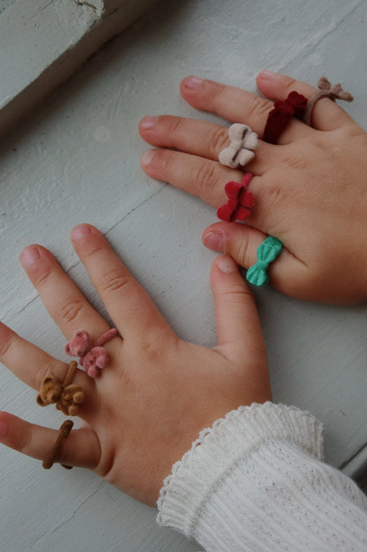 Bonnie rings - misty rose