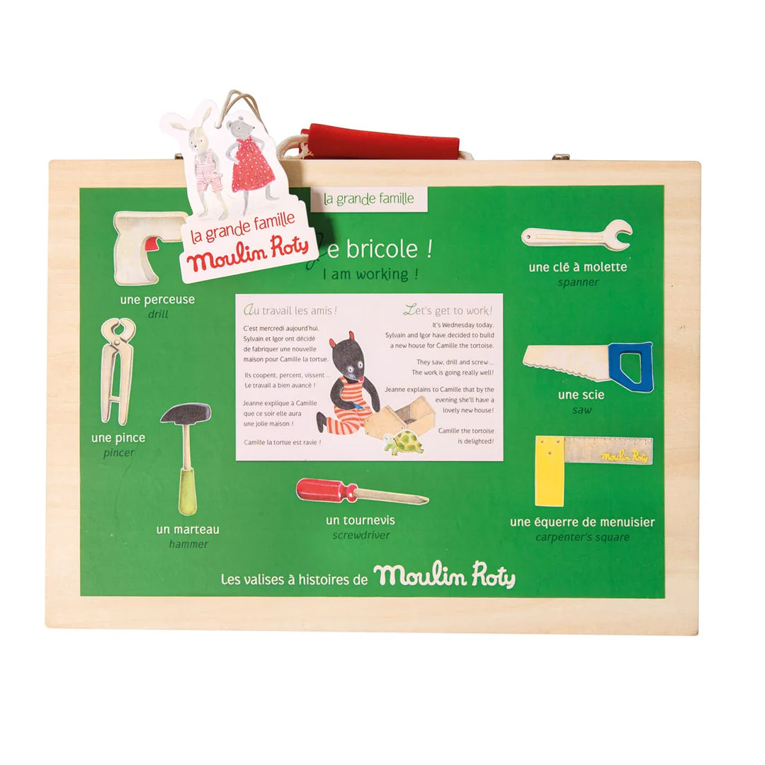 La Grande Famille Wooden Tools Suitcase