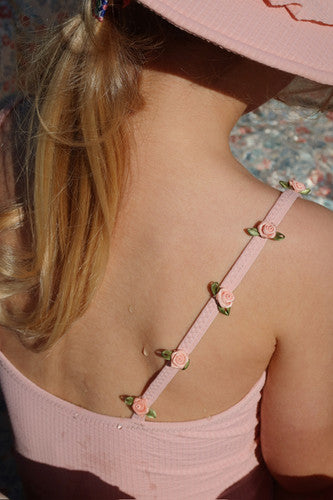 fleuri swimsuit - powder pink