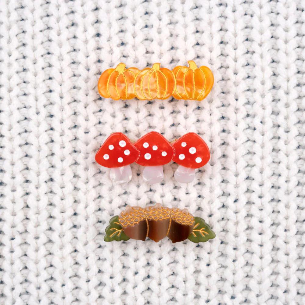 Mushroom Hair Clip