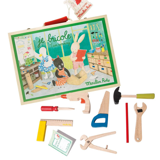 La Grande Famille Wooden Tools Suitcase