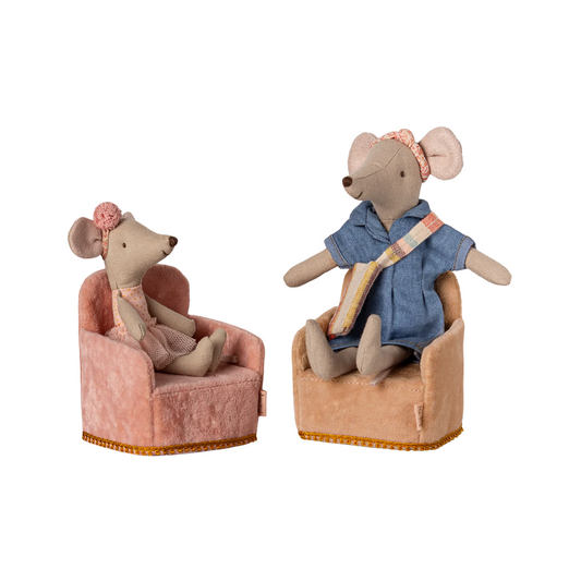 Folding chair, Mouse - Rose