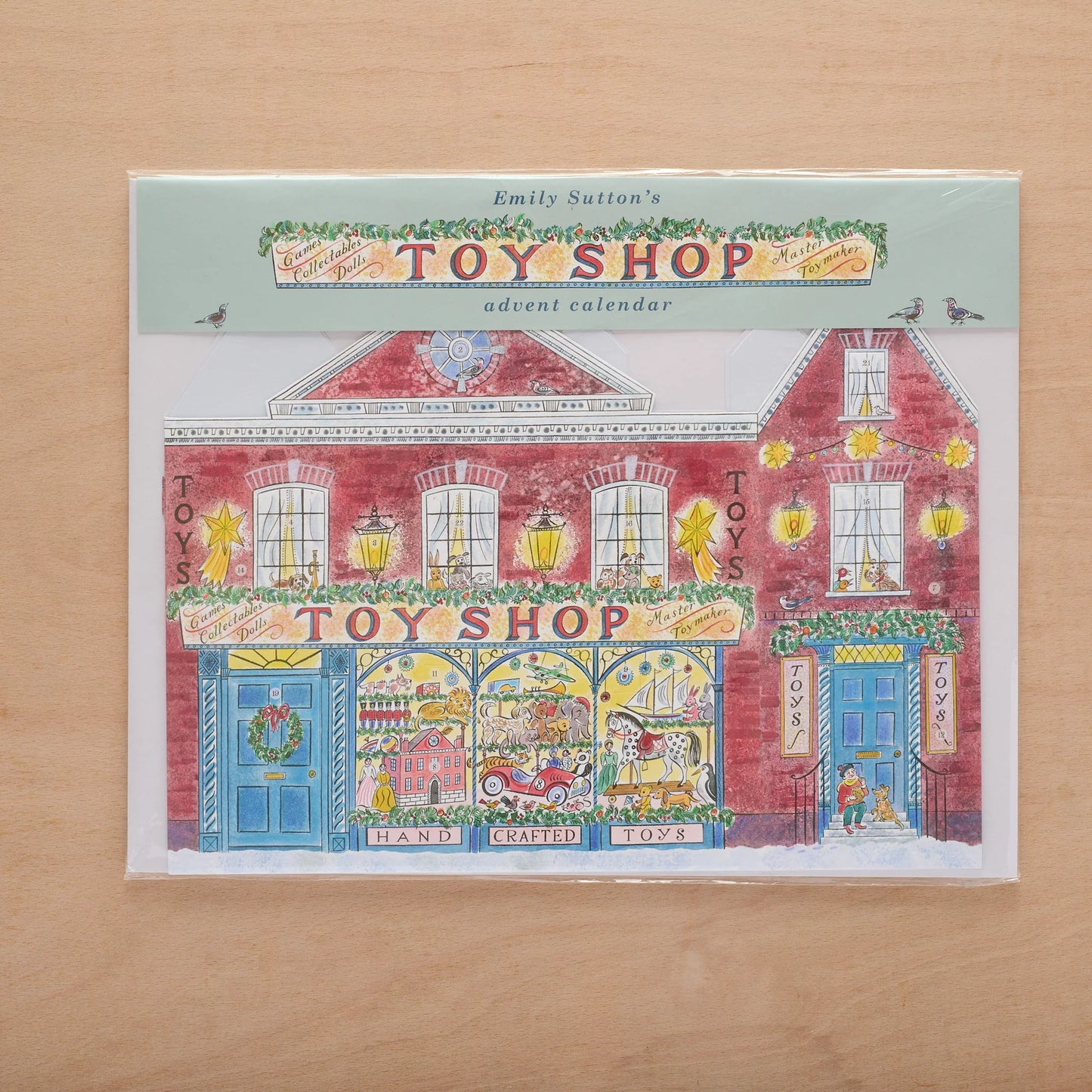 Toy Shop Advent Calendar by Emily Sutton