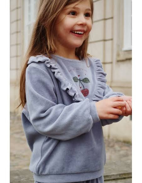 Wally Frill Sweatshirt Gots