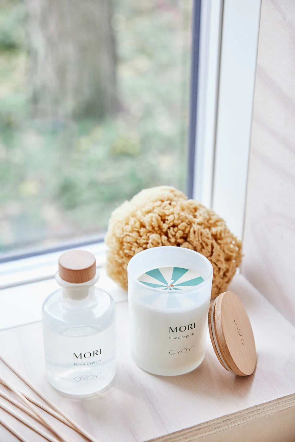 Mori Scented Candle - Pine and Cypress