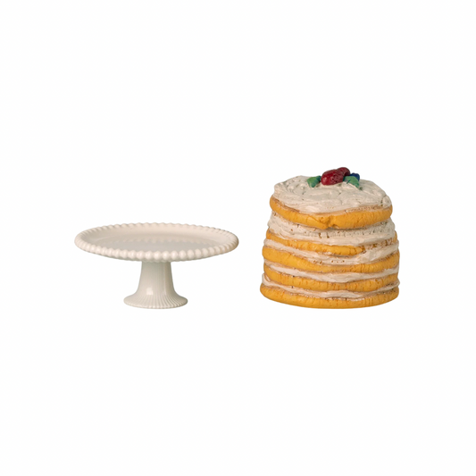 Party cake and cake stand, Mouse