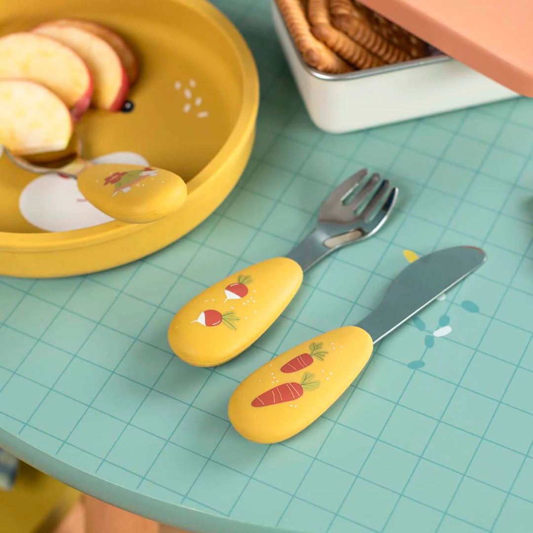 Trois Petits Lapin, cutlery set