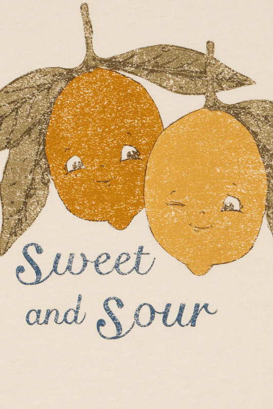 famo tee gots - almond milk