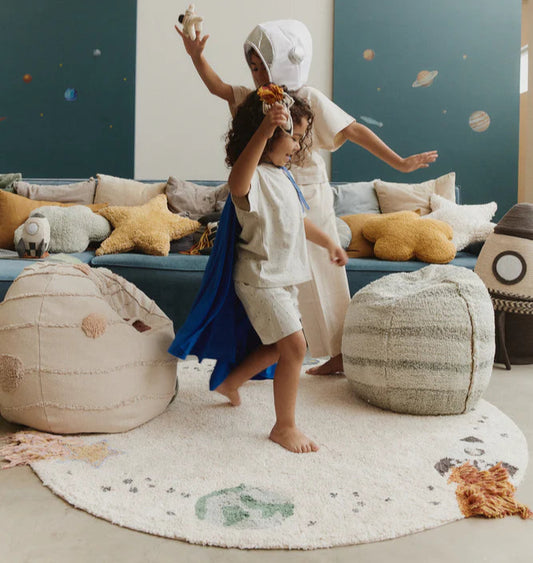 Washable Cotton Rug Interstellar Journey