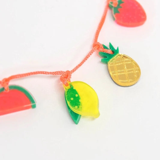 Fruit Charm Necklace