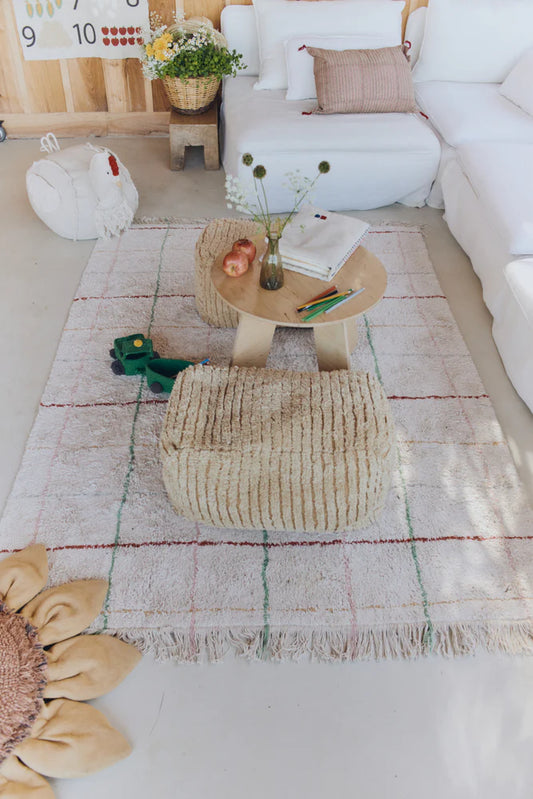 Washable Rug Color Lines