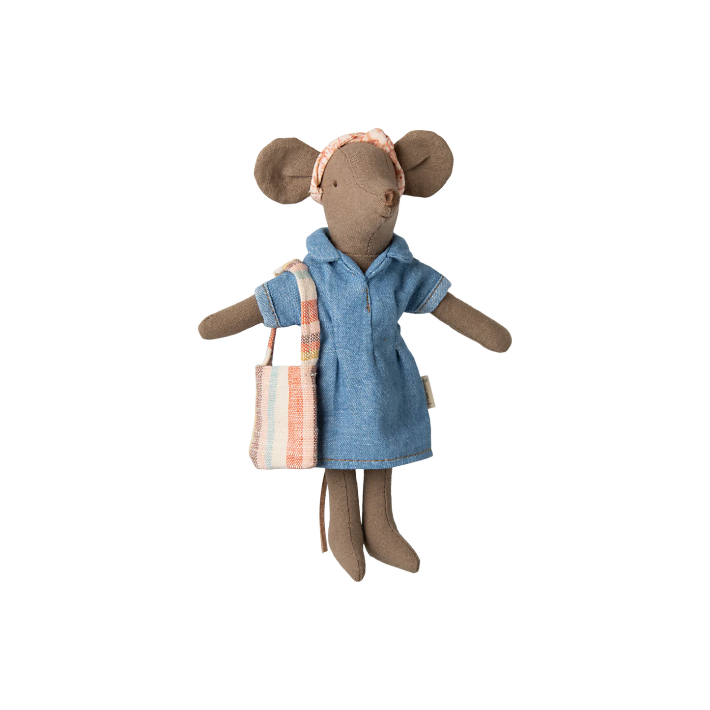 Denim dress and bag, Mum mouse