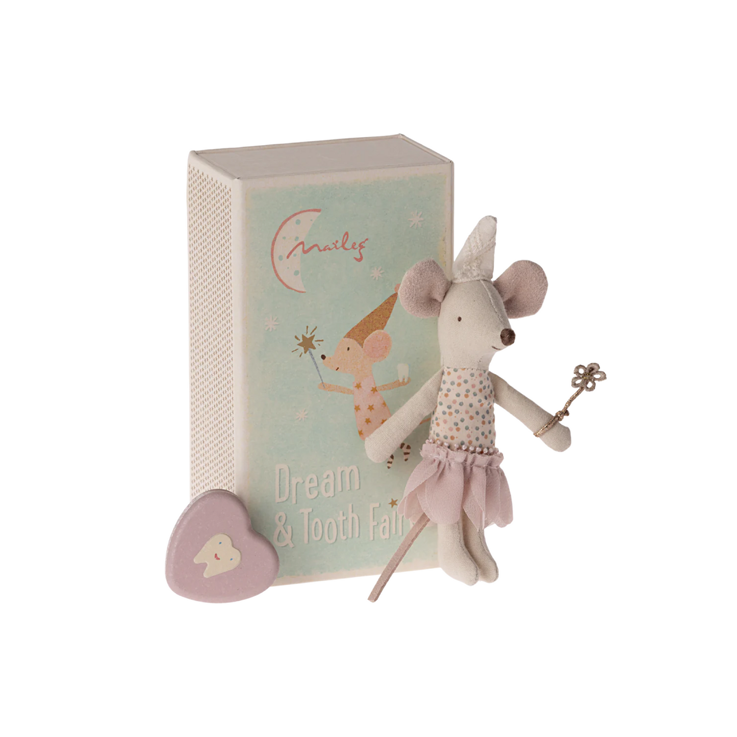 Tooth Fairy Mouse, Little Sister in Match Box