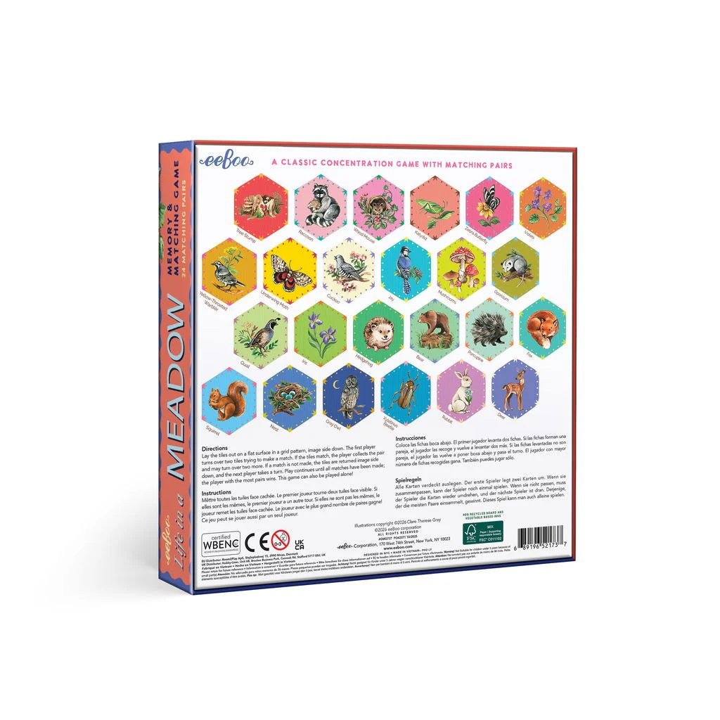 Life in a Meadow Matching Game