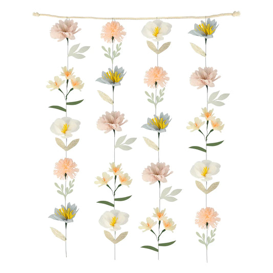 Pastel Flower Wall
