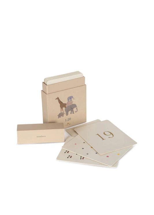 cardboard learning cards fsc - number