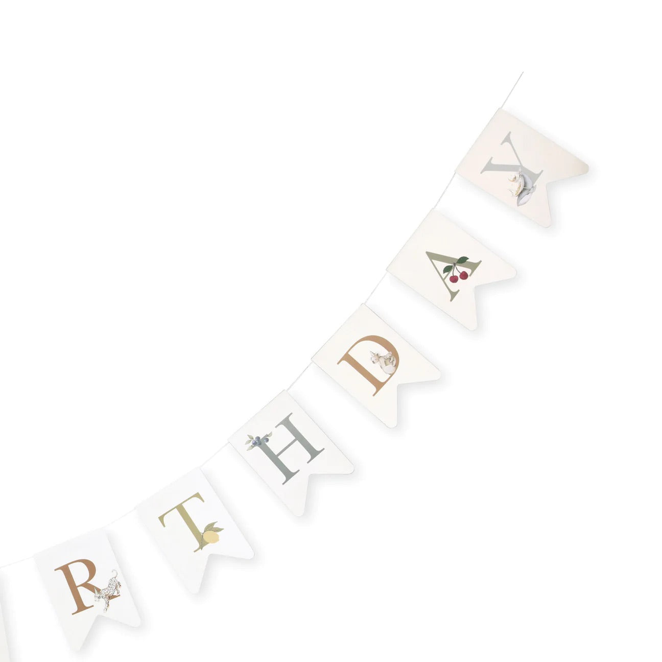 birthday garland - multi