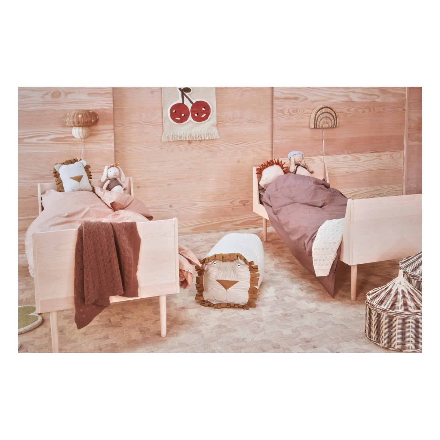 Cherry On Top Wall Rug - Red