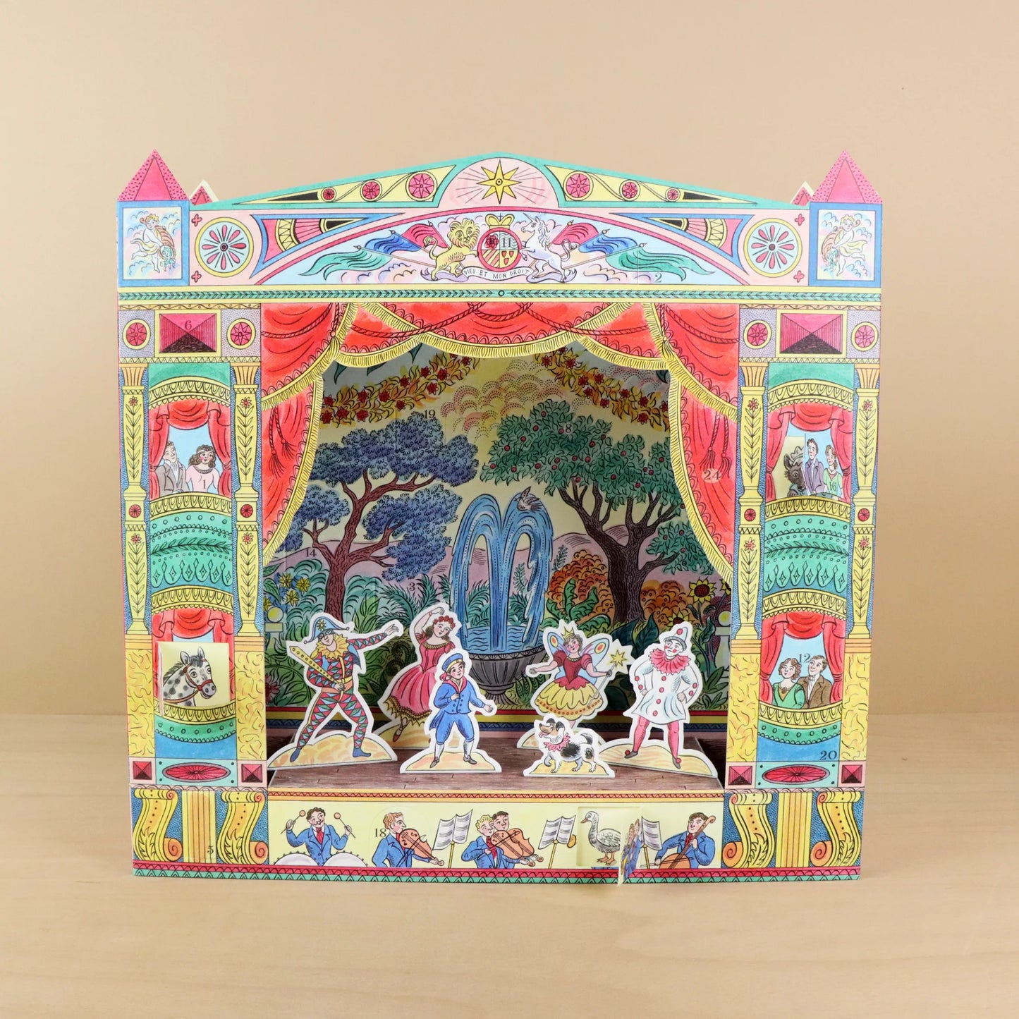 Pantomime Advent Calendar by Emily Sutton