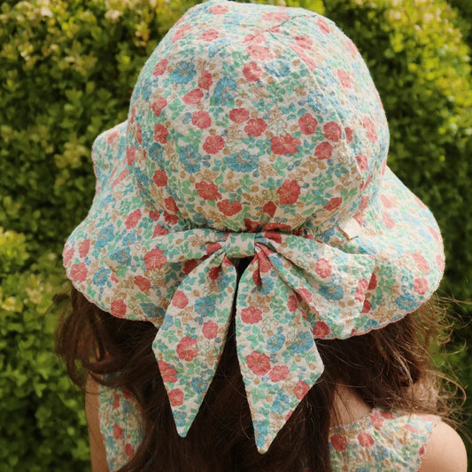 elin bow sun hat gots