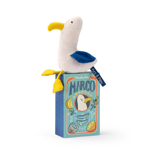 Puce & Pilou – Marco Seagull Rattle