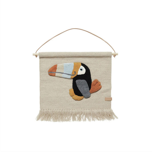 Toucan Wallhanger - Clay