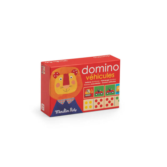 Les Popipop Wooden Dominoes Game