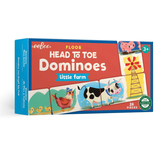 Little Farm Head to Toe Dominoes