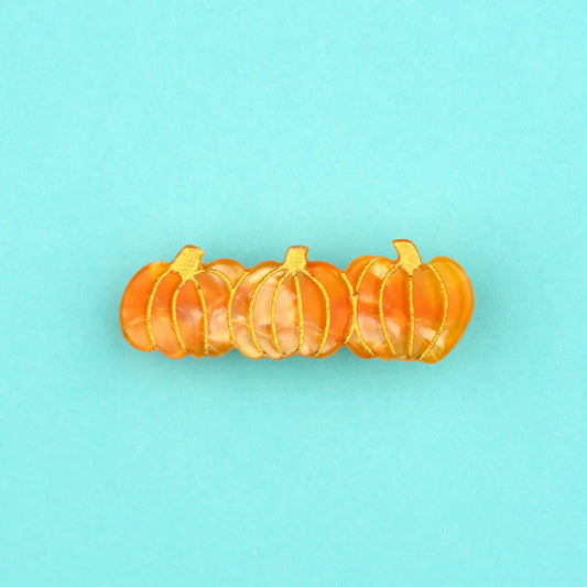 Pumpkin Hair Clip