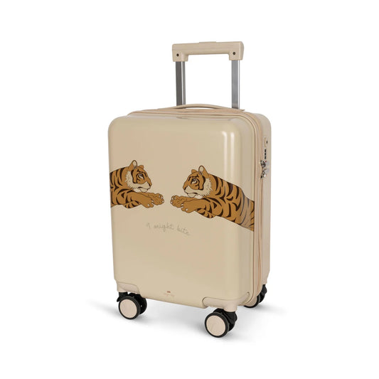 travel suitcase - tiger