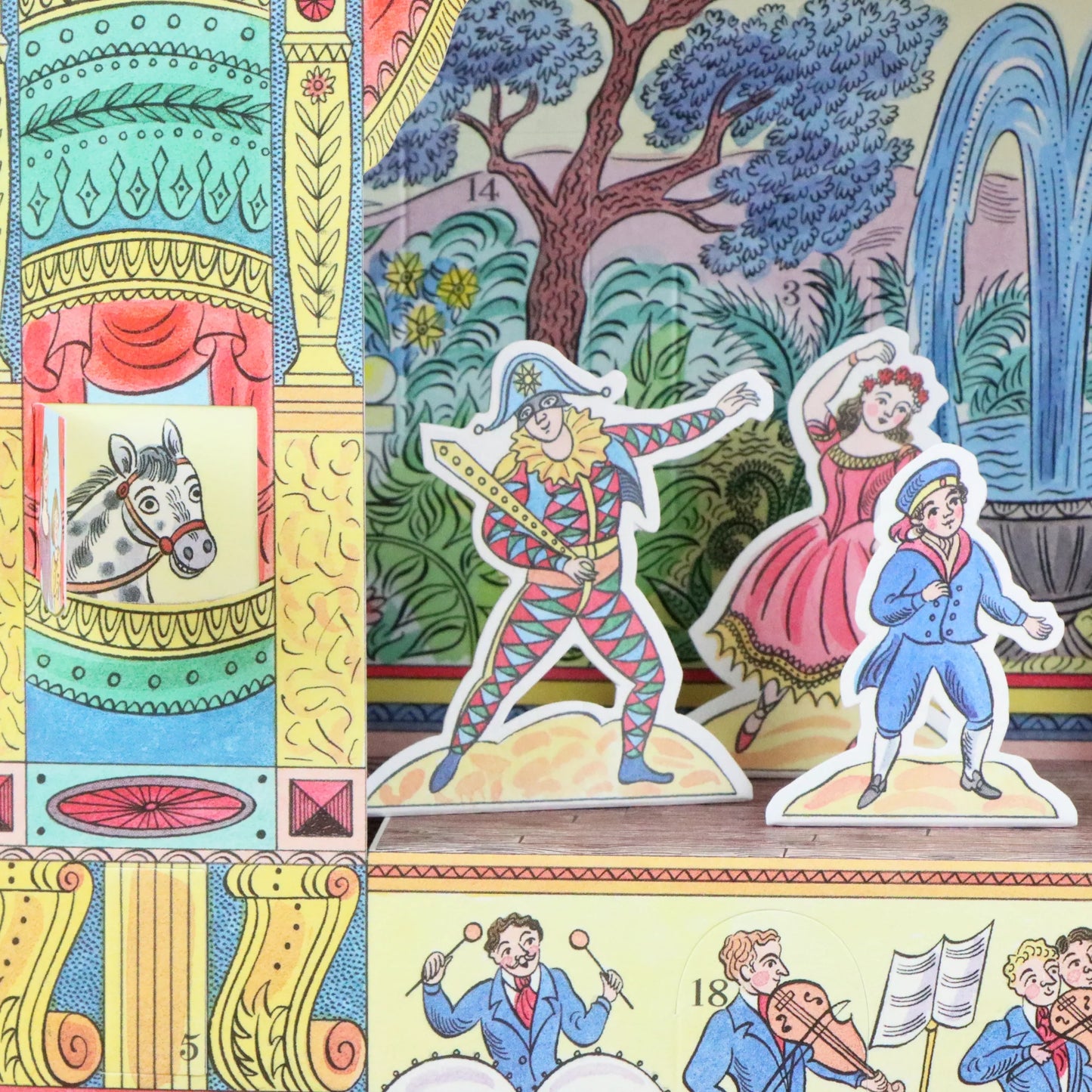 Pantomime Advent Calendar by Emily Sutton