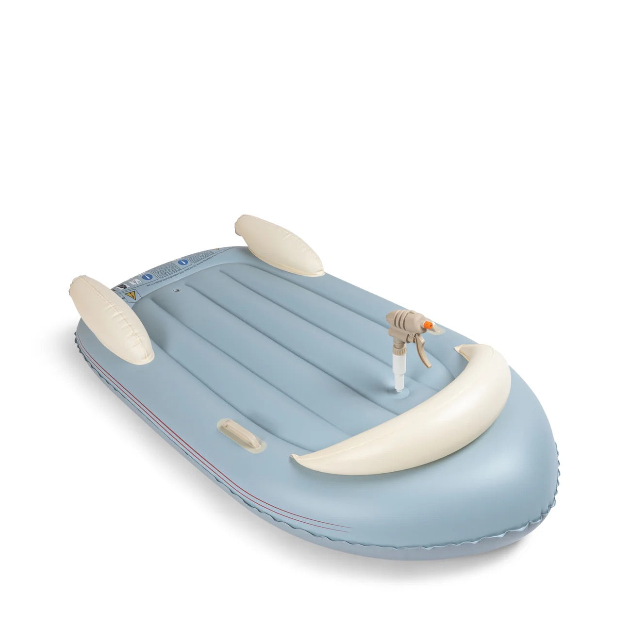 Watersplasher speed boat float - blue