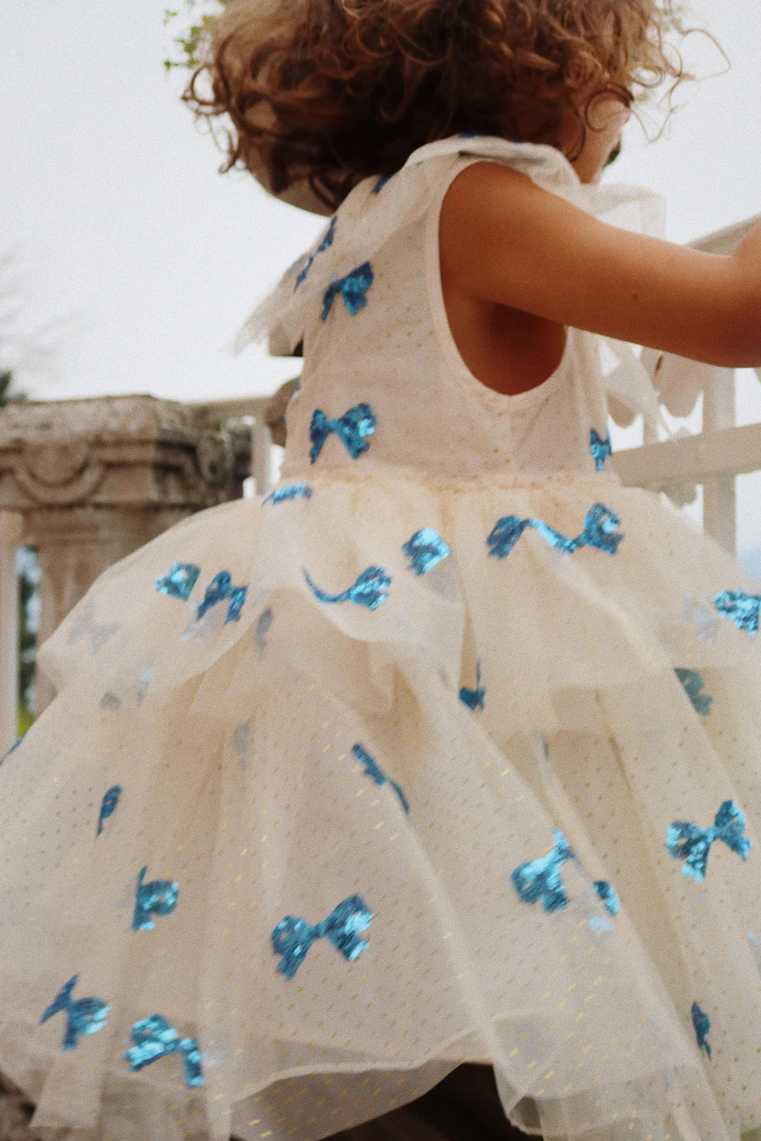 yvonne fairy dress - bowie blue