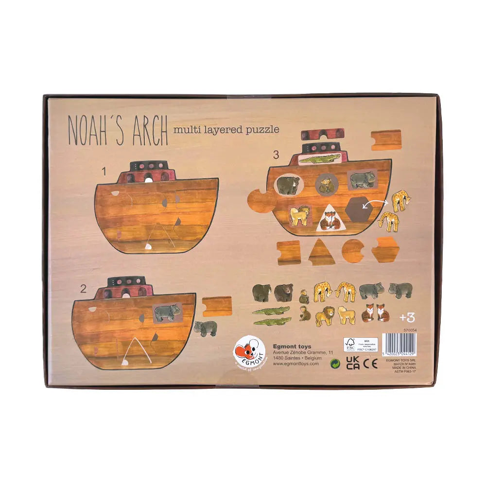 Noah's Ark Layered Shape Puzzle